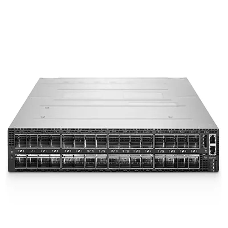 MQM9700-NS2F 64-Port NDR 400G InfiniBand Data Center Switch POE 32 OSFP Ports Managed Dual Core Quantum 2 Chip P2C Airflow