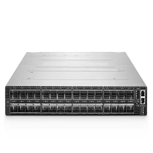 MQM9700-NS2F 64-Port NDR 400G InfiniBand Data Center Switch POE 32 OSFP Ports Managed Dual Core Quantum 2 Chip P2C Airflow