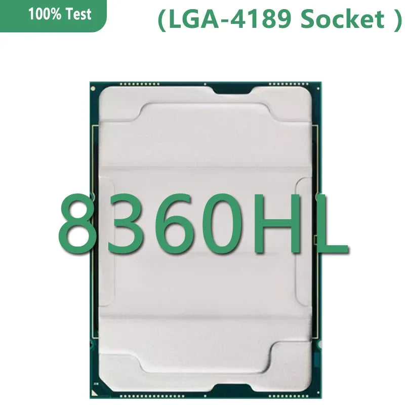 Xeon Platinum 8360HL Processor 3.0GHZ 24C/48T 33MB 225W 24Cores 48Threads CPU Processor Support LGA4189 Motherboard DDR4 3200MHz