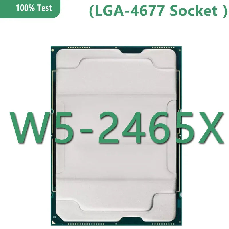 Xeon W5-2465X CPU Official Version 33.75MB 3.1GHz 16Core/32Thread 200W Processor for W790 Board New Used for Server Applications