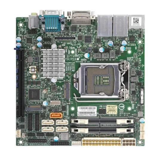 X11SCV-Q Server Motherboard for 8th/9th Gen LGA-1151 Q370 DDR4-2666MHz I9/I7/I5/I3 Processors PCIe 3.0 X16 Tested Shipping