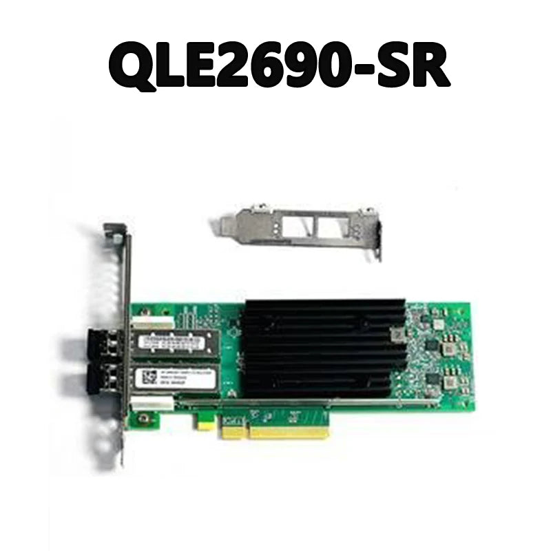 QLE2690-SR 16g Single/Dual Port Fibre Channel HBA Adapter PCIe 3.0 3,200 MBps