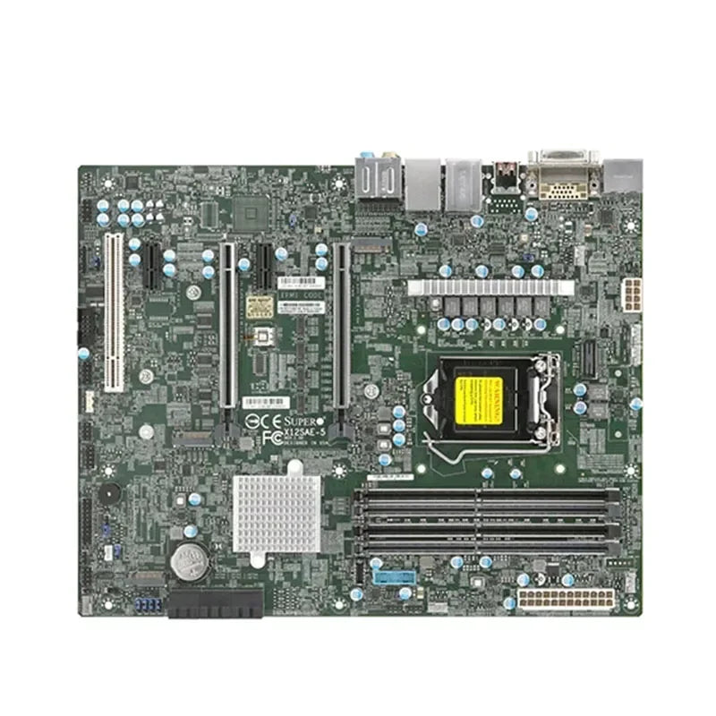 X12SAE-5 Refurbished Server 10th Gen LGA-1200 I9/I7/I5/I3 DDR4-3200MHz Processor Tested Before Shipping
