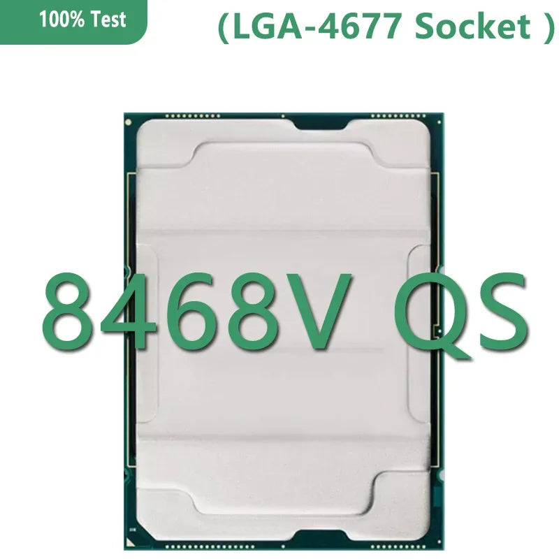Xeon 8468V QS Version CPU 97.5M 2.4GHZ 48core/96Thread 330W Processor LGA4677 for C741 Ms73-hb1 Motherboard