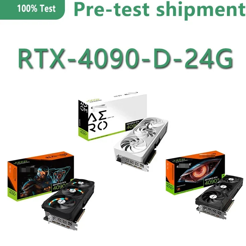 New GeForce RTX4090 D GAMING-24G GPU  RTX4090D AERO-24G RGB Graphics Card RTX 4090 D WINDFORCE 24GB GDDR6X 384-bit  Video Card