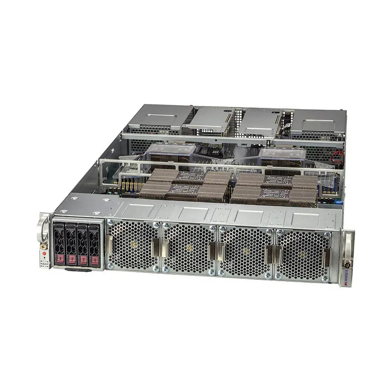 SYS-220GQ-TNAR+ GPU Server 2U Rack for PCIE/SXM Nvlink AI Computer Graphics Card Case