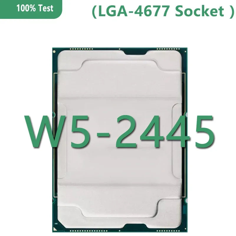 Xeon CPU W5-2445 Official Version CPU 26.25MB 3.1GHZ 10Core/20Thread 175W Processor LGA4677 for  Board W790 Chipset