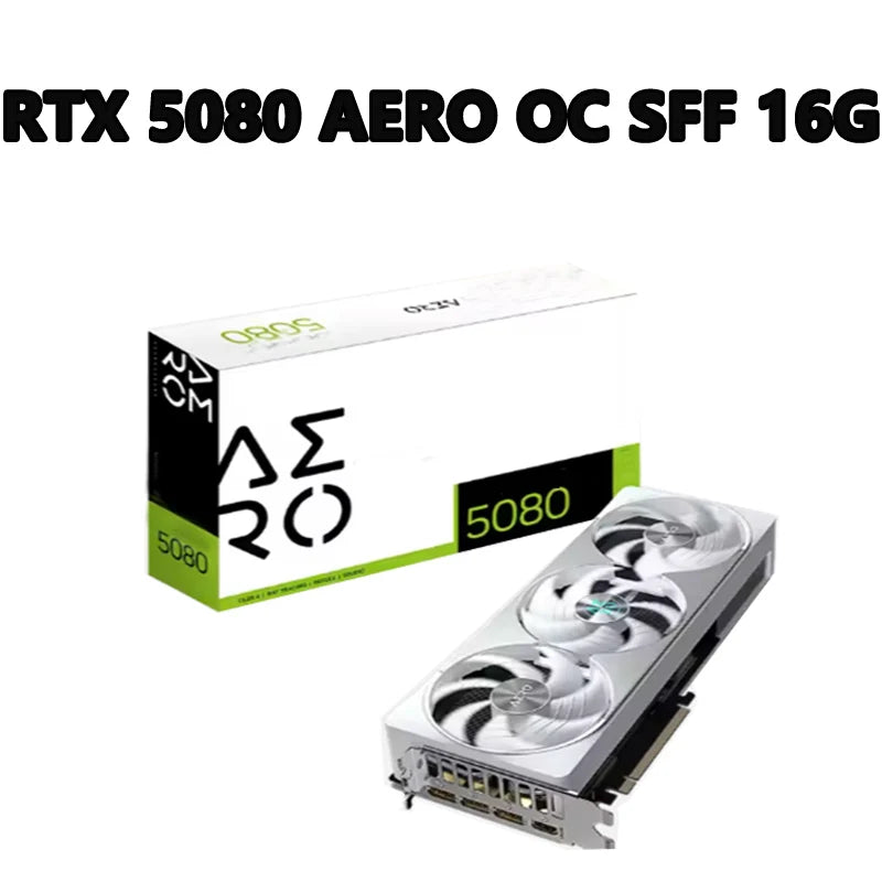 GeForce RTX 5080 AERO OC SFF 16G 2730 MHz 30 Gbps 16GB  GDDR7 256 Bit PCI-E 5.0 OpenGL 4.6 850W 16 Pin*1