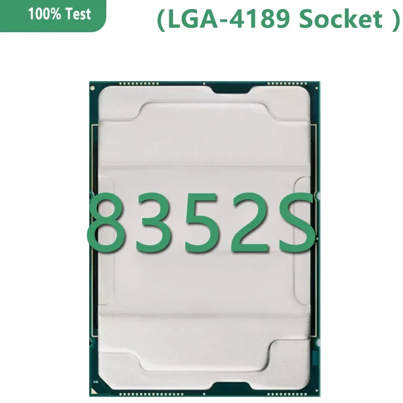 Xeon 8352S CPU Platina 3.4GHz 32C/64T 48MB 205W LGA 4189 Server CPU for 4189 Refurbished/New