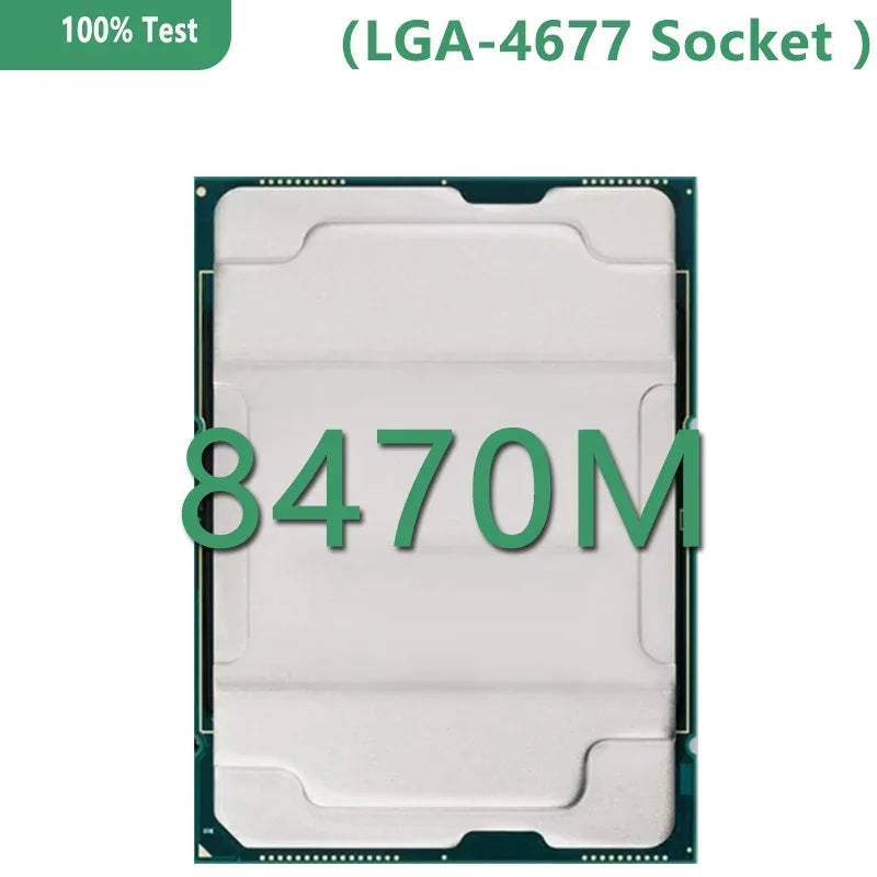 Xeon 8470M Version CPU 97.5M 1.70GHz 52-Core/104-Thread 300W Processor LGA4677 for Server Use with C741 Ms73-hb1 Motherboard