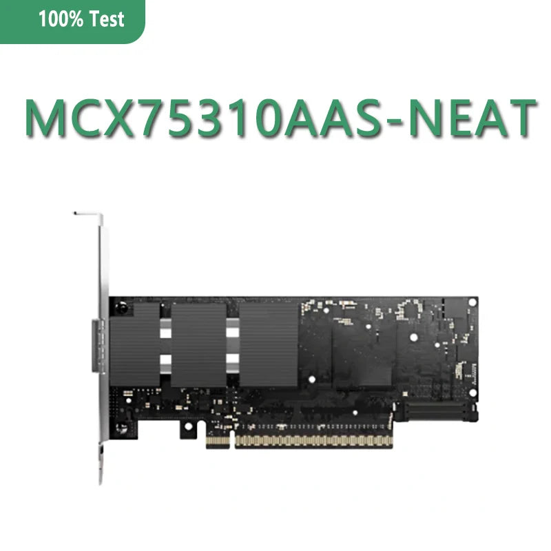 Network Card MCX75310AAS-NEAT ConnectX-7 Adapter Card 400GbE/NDR Crypto Disabled
