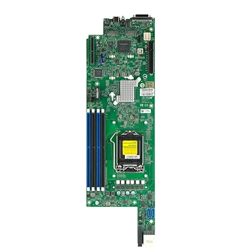 X12STD-F Server Motherboard Supports Intel Xeon E-2300 Series Single Socket LGA-1200 H5 95WTDP 4 DDR4 DIMM 128G Memory SATA Hard