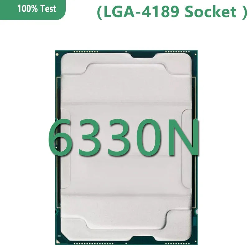 Xeon 6330N CPU Platina 3.4GHZ 28C/56T 42MB CPU 165W Processador LGA 4189 for 4189 DDR4-2667