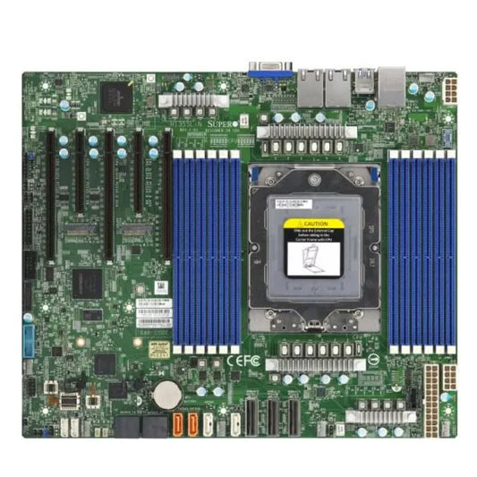 H13SSL-N for  Motherboard Socket SP3 +1*EPYC 9474F 48C/96T 360W CPU Processor Support 8 Slot RAM DDR5 MAX TO 6400MHZ