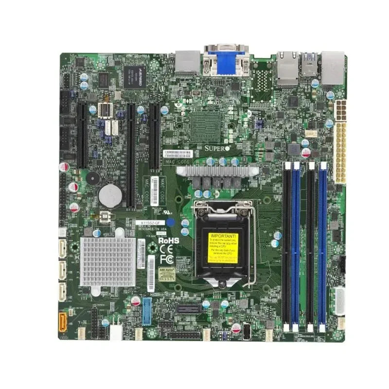 X11SSZ-F for  7th Generation LGA-1151 PIN C236 DDR4-2400MHZ I7/i5/i3 Processor Tested Well Bofore Shipping