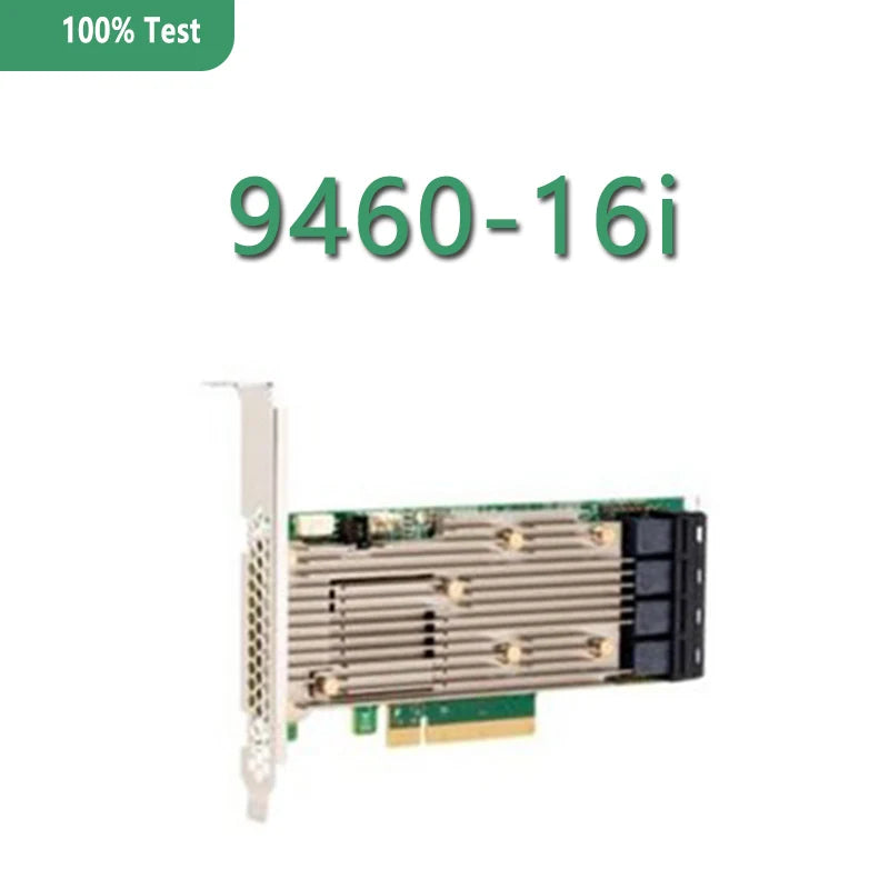LSI 9460-16i 4 Mini-SAS HD X4 SFF-8643 4GB 2133 MHz DDR 4 SDRAM X8 Lane PCI Express 3.1 CacheVault CVPM 05