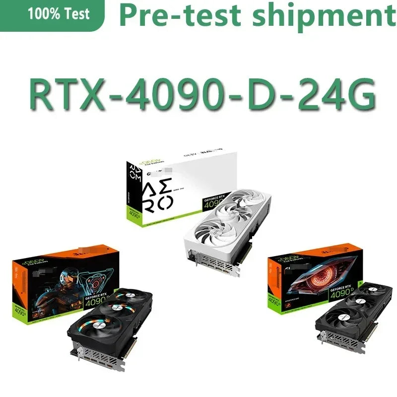 New GeForce RTX4090 D GAMING-24G GPU  RTX4090D AERO-24G RGB Graphics Card RTX 4090 D WINDFORCE 24GB GDDR6X 384-bit  Video Card