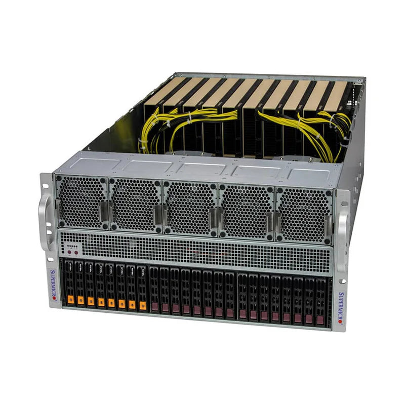 SYS-521GE GPU Server 5U Rack for  L40S A40 PCIE/SXM Nvlink AI Computer Graphics Card Case