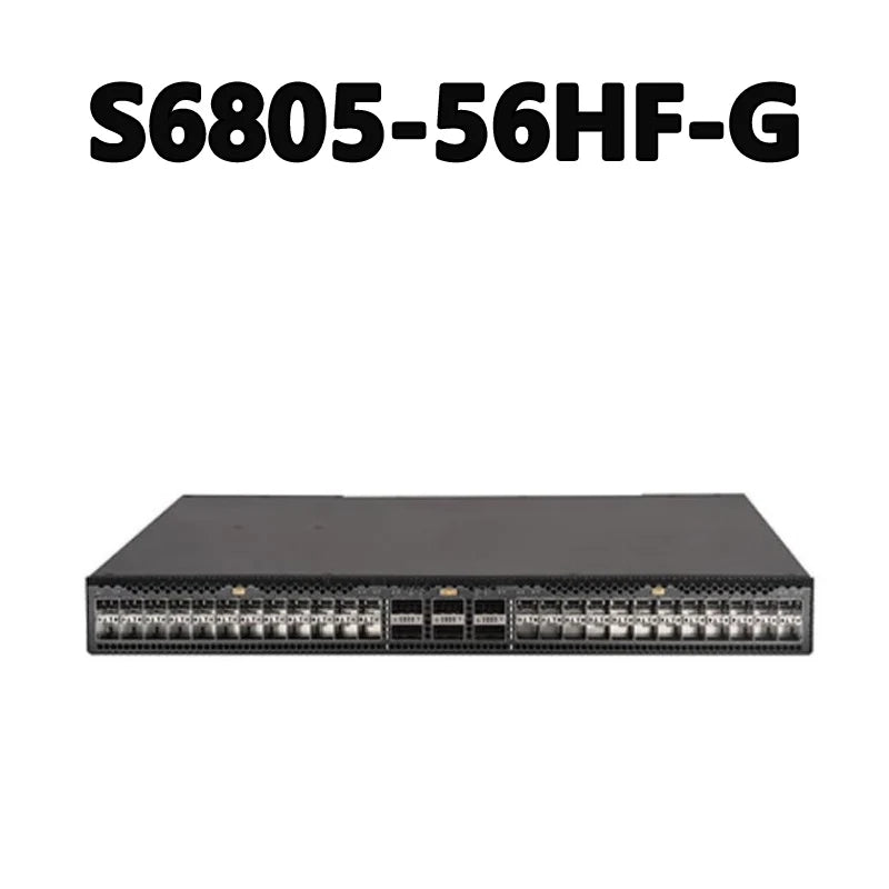 S6805-56HF/56HT-G 48Ports 10GE SFP+ 8Ports 100GE QSFP28 100GE/40GE/10GE Ports POE Stackable VLAN Support Data Center Switch