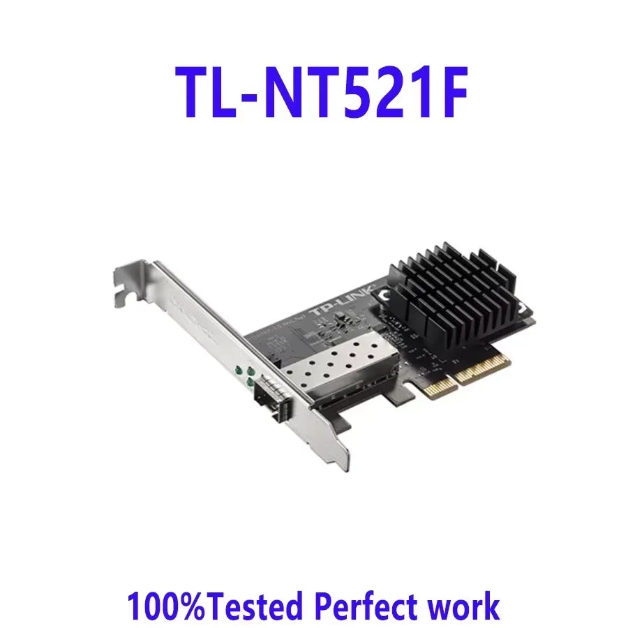 Tp-link Pci Sfp+10g 10gb Pci Express Network Card Sfp Pcie 10gbp Lan Card 10000mbps 10 Gigabit Adapter TL-NT521F Wake O