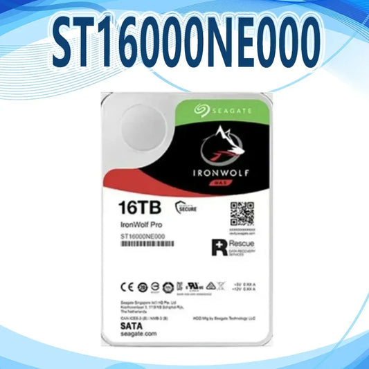 for Seagate ST16000NE000 Ironwolf pro 16TB internal 7200RPM 3.5 HDD NEW Tested Well Bofore