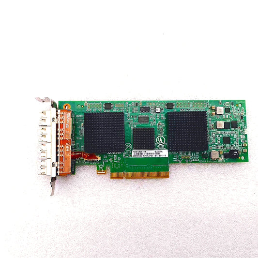 QLE2564L-DEL PX4810404-01 4-Ports  HBA FC 8GB SCv4020 Network Card